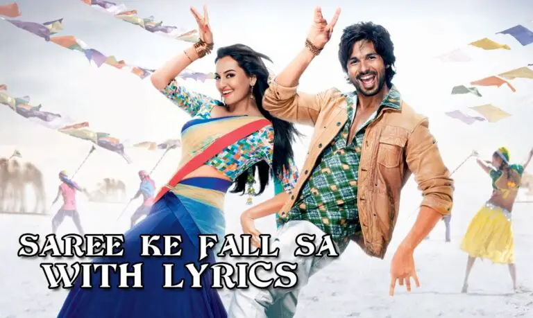 Saree Ke Fall Sa Kabhi Match Kiya Re Lyrics – R…Rajkumar